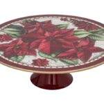 SUPORTE PARA BOLOS NATAL PLASTICO