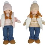FIGURA MENINA C/CHAPEU EM PE