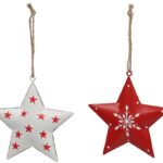 ESTRELA PENDENTE MOTIV. NATAL METAL SORTDIDAS
