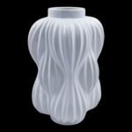 CERAMICA- JARRA GOMOS GRD. COR:BRANCO