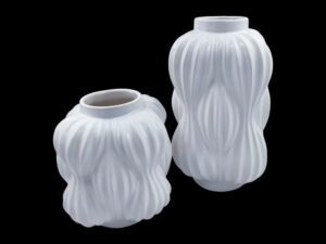 CERAMICA- JARRA GOMOS GRD. COR:BRANCO