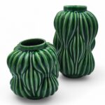 CERAMICA- JARRA GOMOS GRD. COR:VERDE