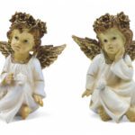 ANJO SENTADO C/LUZ SORTIDOS