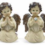 ANJO DE JOELHOS C/LUZ SORTIDOS