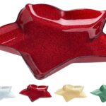 PRATO VIDRO ESTRELA COR:SORTIDAS