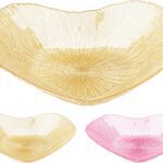 PRATO VIDRO CORAÇAO