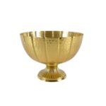 METAL -JARRA COR DOURADO