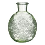 JARRA VIDRO BOLA VERDE