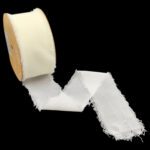 FITA C/BORDA DESFIADA 5CMX10MT COR:CREME