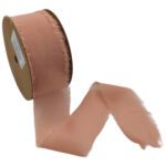FITA C/BORDA DESFIADA 5CMX10MT COR:PEACH