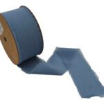 FITA C/BORDA DESFIADA 5CMX10MT COR:AZUL