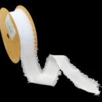 FITA C/BORDA DESFIADA 3CMX10MT COR:BRANCO