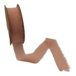 FITA C/BORDA DESFIADA 3CMX10MT COR:PEACH