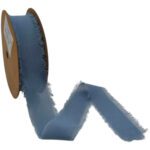 FITA C/BORDA DESFIADA 3CMX10MT COR:AZUL