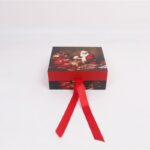 CAIXA PRESENTE DE NATAL COM LAÇO