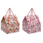 CAIXA DE PRESENTE COM ALÇAS PAPEL