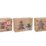 CAIXA PRESENTE PAPEL C/JANELA DOBRAVEL