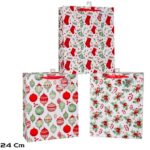 SACO PAPEL PORTEE PRESENTE C/ALÇAS