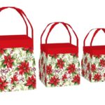 CONJ.3 CAIXAS CESTO PAPEL