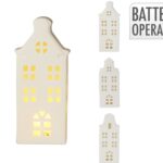 CASA CERAMICA C/LUZ COR:BRANCA