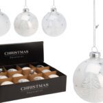 BOLA NATAL VIDRO 8CM