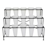 EXPOSITOR C/15 VASOS PLASTICO