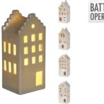 CASA PORCELANA C/LED SORTIDOS