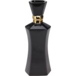 JARRA CERAMICA C/OURO COR:PRETO