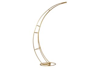 ARCO LUA TRIDIMENSIONAL COR:OURO