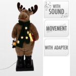 FIGURA RENA C/LUZ-MUSICA-MOVIMENTOS