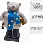 FIGURA URSO C/LUZ-MUSICA-MOVIMENTOS