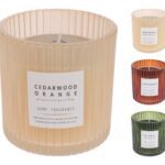 VELA FRAGRANCIA C/COPO VIDRO SORTIDAS