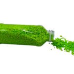 PEDRAS FRASCO GRAVILHA 800GR COR:VERDE