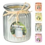 VELA FRAGRANCIA C/COPO VIDRO SORTIDAS