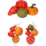 ABOBORAS PLASTICO SORTIDAS SACO C/4UNID