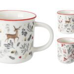 CANECA PORCELANA MOTIVOS NATAL 400ML