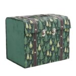 MALA VELUDO NATAL COR:VERDE