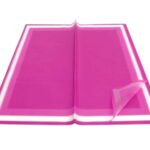 FOLHA CELOFANE 20UNID COR:FUCSIA