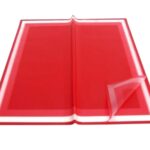 FOLHA CELOFANE 20UNID COR:VERMELHO