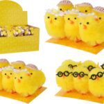 CAIXA C/6 PINTAINHOS 5CM COR:AMARELO