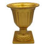 CERAMICA- CALICE C/PE COR:OURO