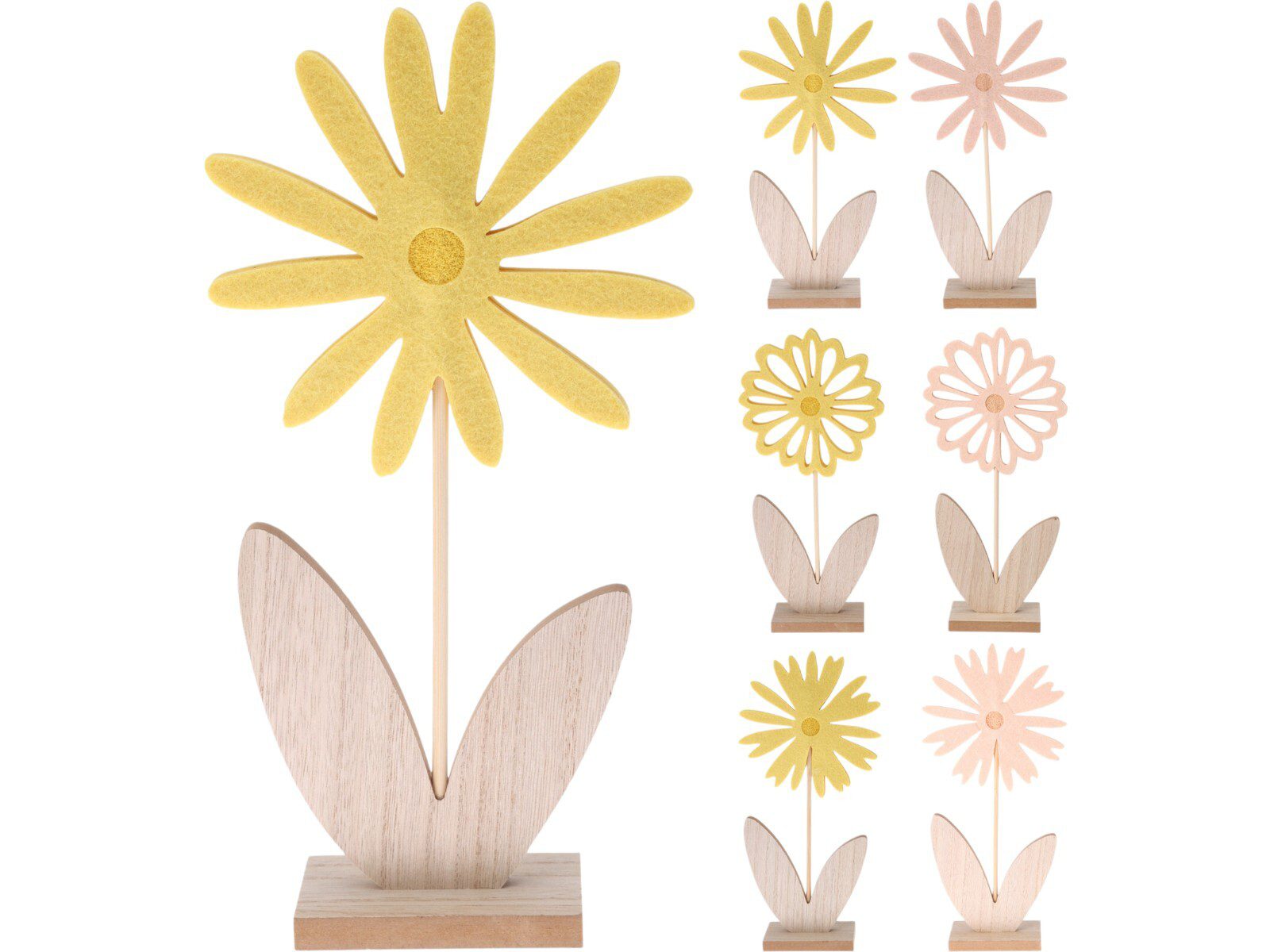 GR8000800_COMPOSITION_001_ FLORE FELTRO EM BASE DE MADEIRA SORTIDAS - Image 1