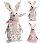 COELHO EM PE TECIDO C/ENCHIMENTO SORTIDOS