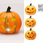 ABOBORA FANTASMA PLASTICO C/LUZ