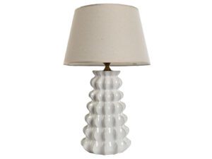 CANDEEIRO CERAMICA COR:BRANCO