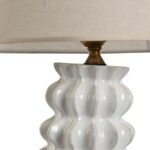 CANDEEIRO CERAMICA COR:BRANCO