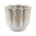 VASO TULIPA COR:CREME