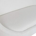 SOFA POLIESTER+METAL COR:BRANCO