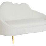 SOFA POLIESTER+METAL COR:BRANCO