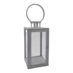 LANTERNA PLASTICO C/PORTA COR:BRANCO